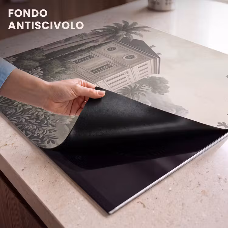 Protezione piano induzione - Mare - Villa - Beige — 6