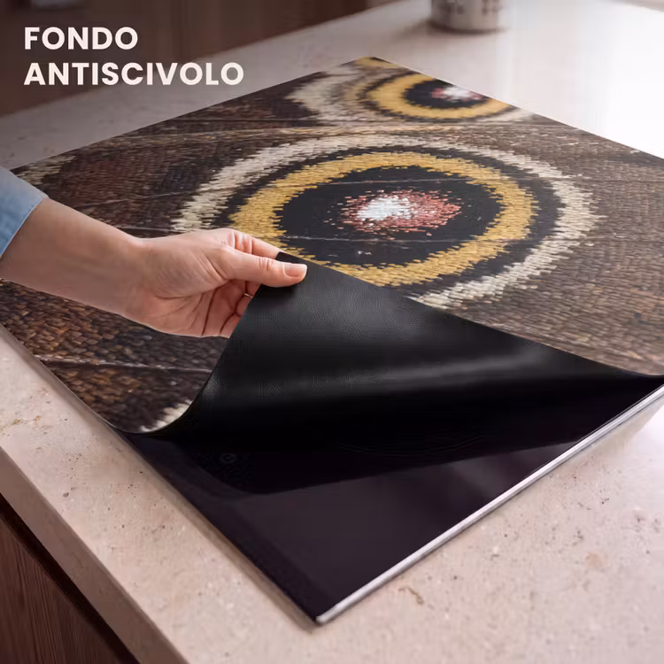 Protezione piano induzione - Farfalla - Ala - Astratto — 6