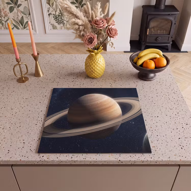 Protezione piano induzione - Pianeti - Saturno - Spazio — 3
