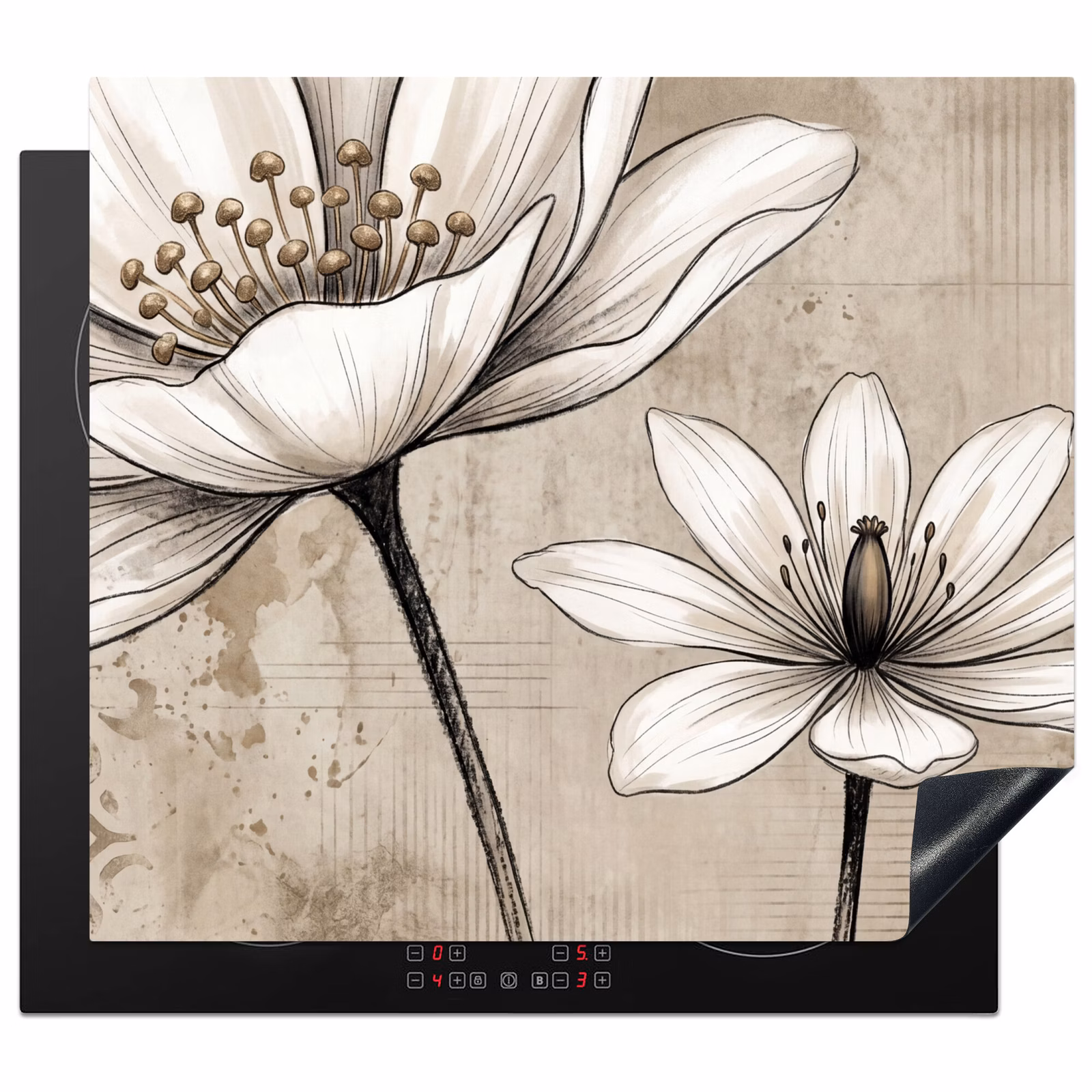 Protezione piano induzione - Moderno - Design - Bianco — 1
