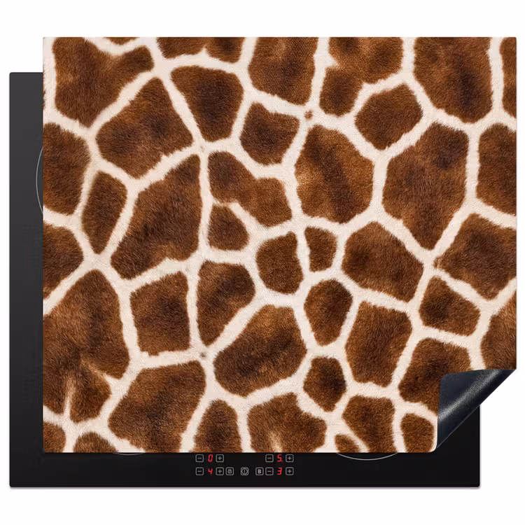 Protezione piano induzione - Giraffa - Cappotto - Classico - Marrone — 1