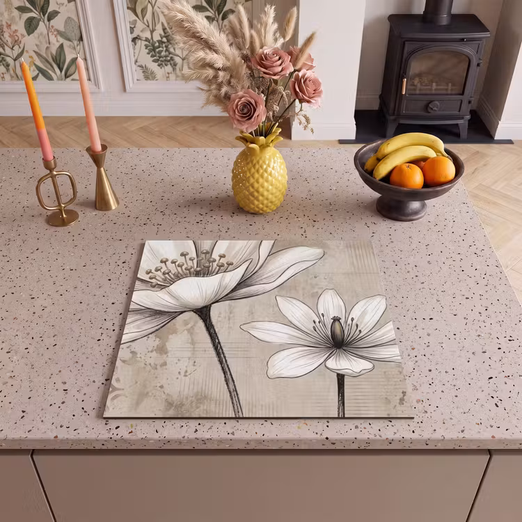 Protezione piano induzione - Moderno - Design - Bianco — 3
