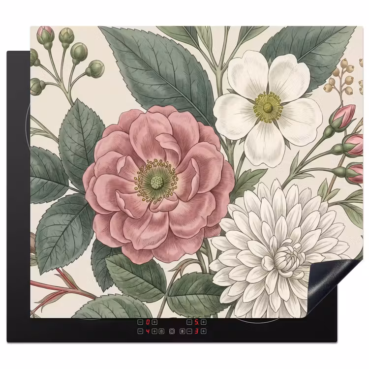 Protezione piano induzione - Romantico - Design - Colorato — 1