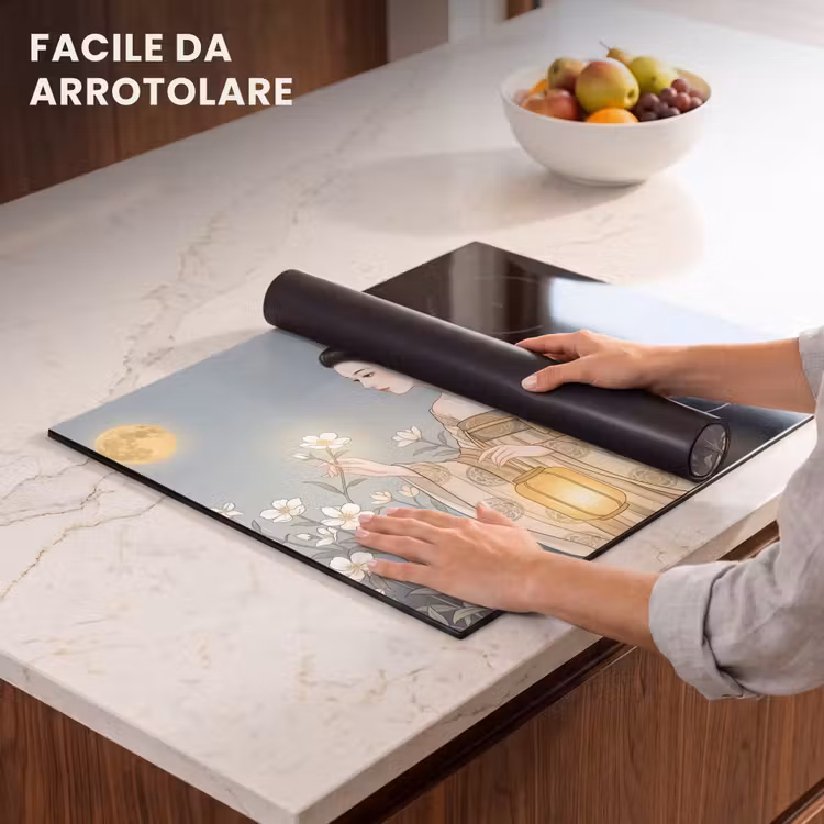 Protezione piano induzione - Asiatico - Donna - Kimono — 7