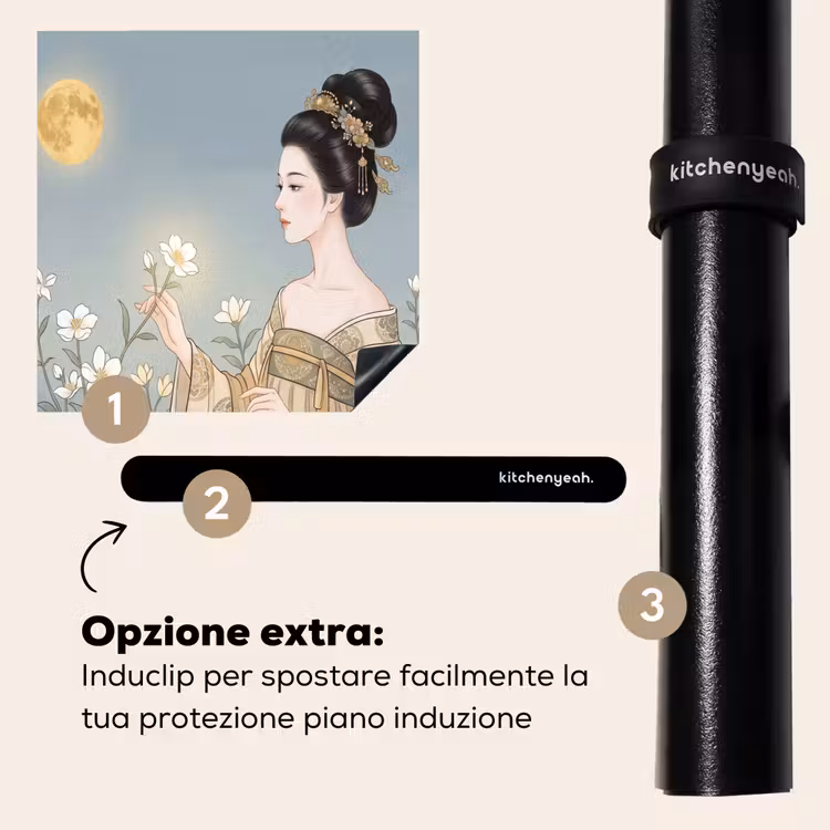 Protezione piano induzione - Asiatico - Donna - Kimono — 8