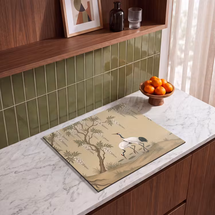Protezione piano induzione - Gru - Acqua - Beige — 4
