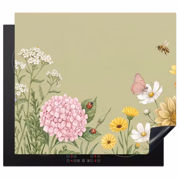 Protezione piano induzione - Botanico - Floreale - Colorato — 1