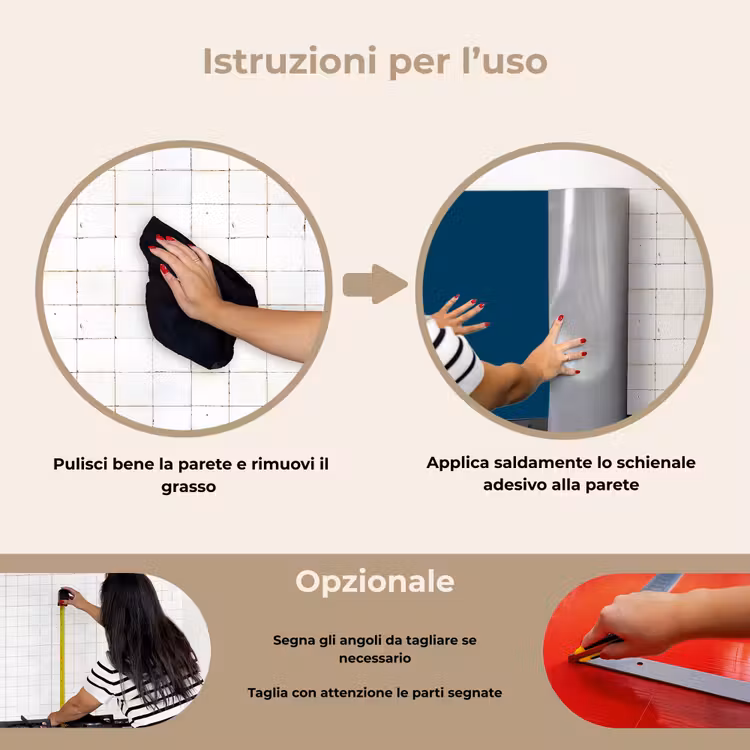 Paraschizzi cucina - Indaco - Palette - Colori — 6