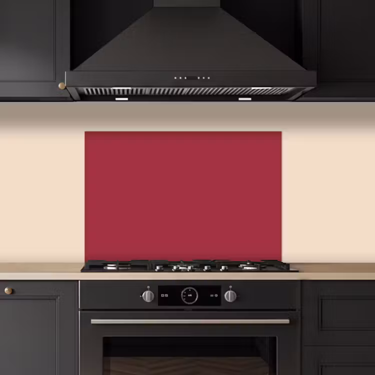 Paraschizzi cucina - Rosso - Tinta unita — 5