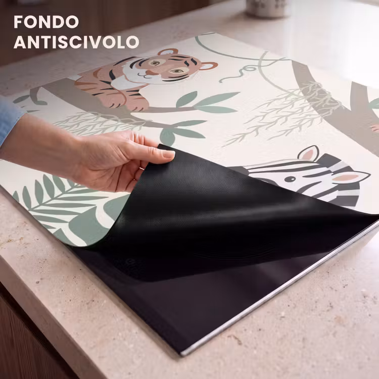 Protezione piano induzione - Giungla - Rustico - Pastello — 6