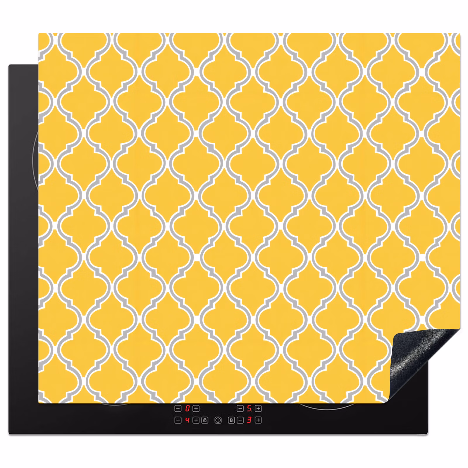 Protezione piano induzione - Lanterna - Arabesco - Elegante - Giallo — 1