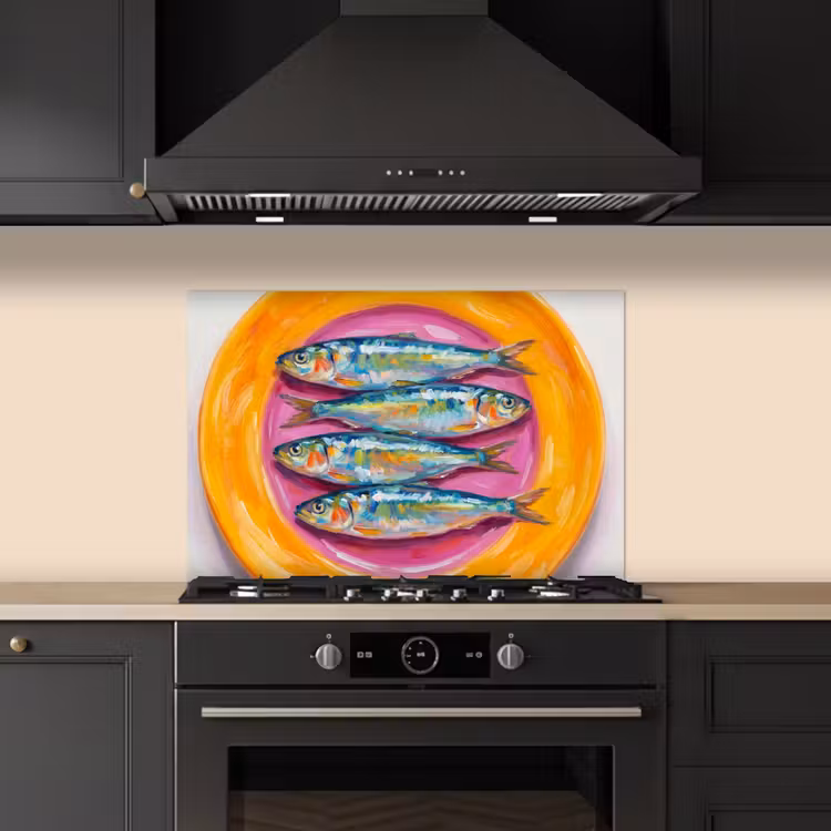Paraschizzi cucina - Pesce - Quattro - Cibo - Moderno - Colorato — 5