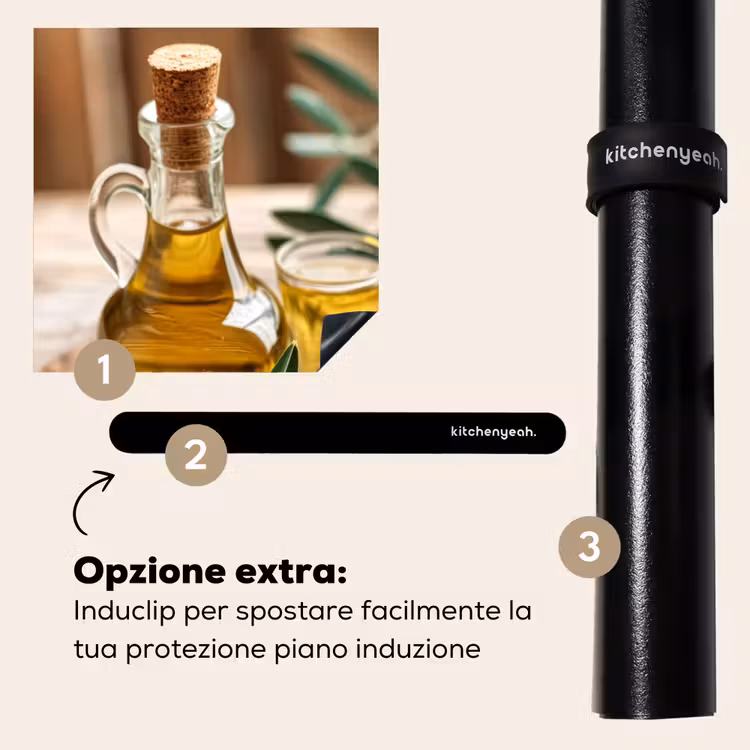 Protezione piano induzione - Olive - Tavola - Olio d'oliva - Foglie — 8