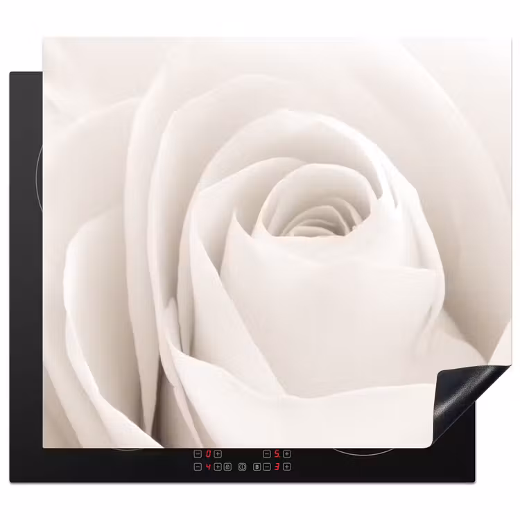 Protezione piano induzione - Spirale rosa seppia — 1