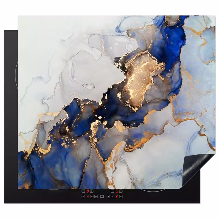Protezione piano induzione - Sogni blu e vene d'oro — 1
