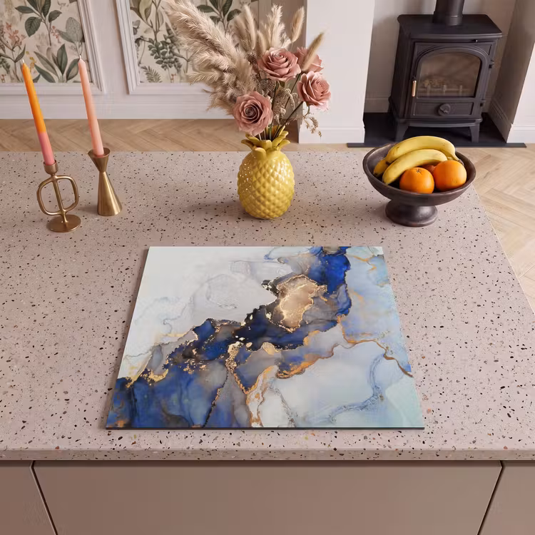 Protezione piano induzione - Sogni blu e vene d'oro — 3