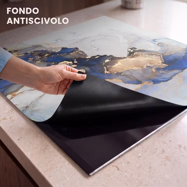 Protezione piano induzione - Sogni blu e vene d'oro — 6