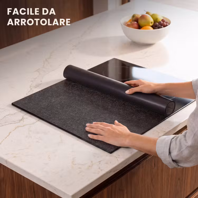Protezione piano induzione - Texture del granito notturno — 7