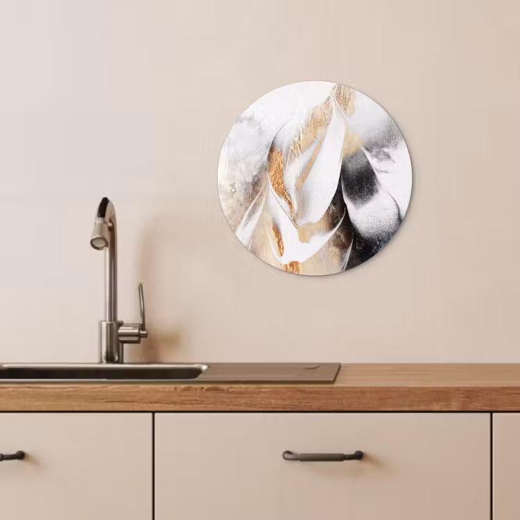 Quadro rotondo - Sogni dorati — 1