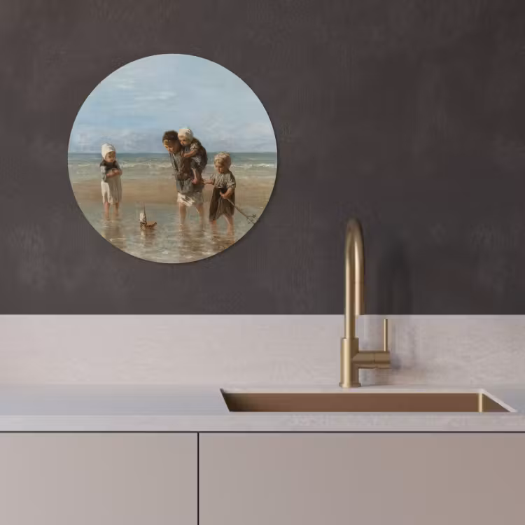 Quadro rotondo - I figli del mare — 1