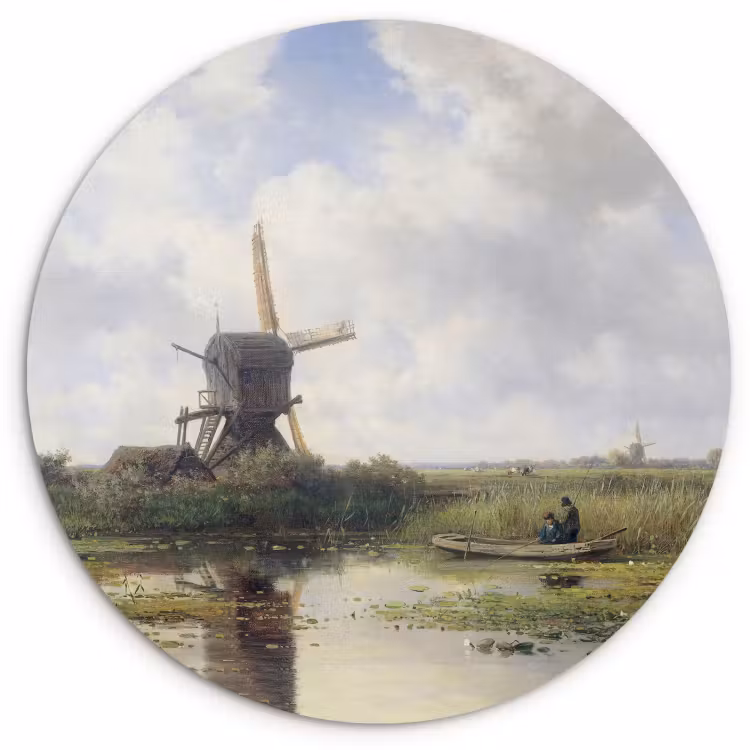 Quadro rotondo - In 't gein vicino ad Abcoude — 1