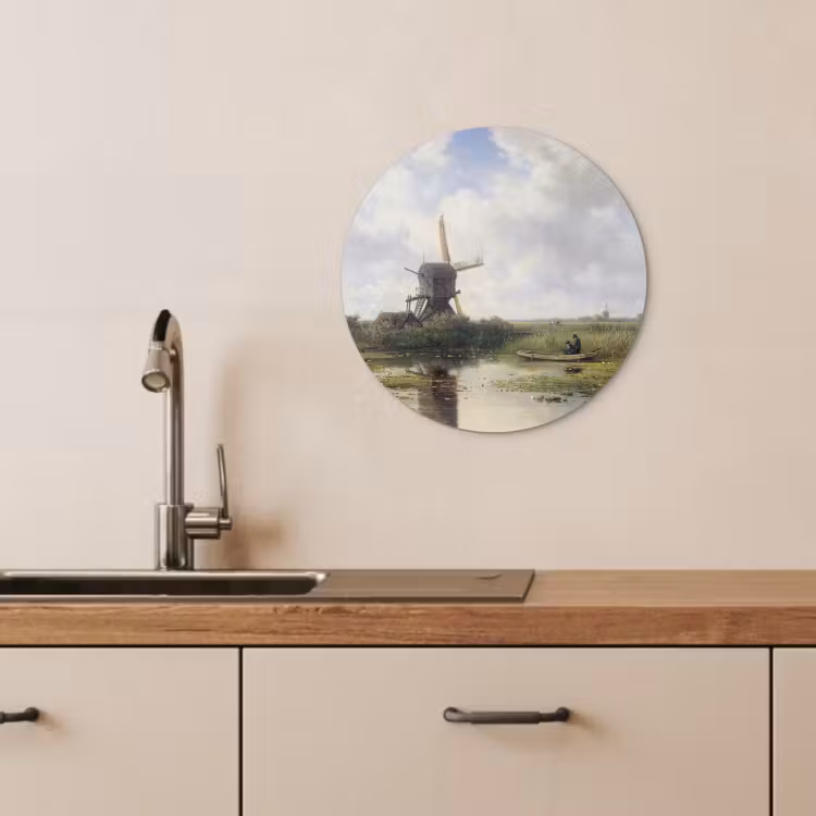 Quadro rotondo - In 't gein vicino ad Abcoude — 3