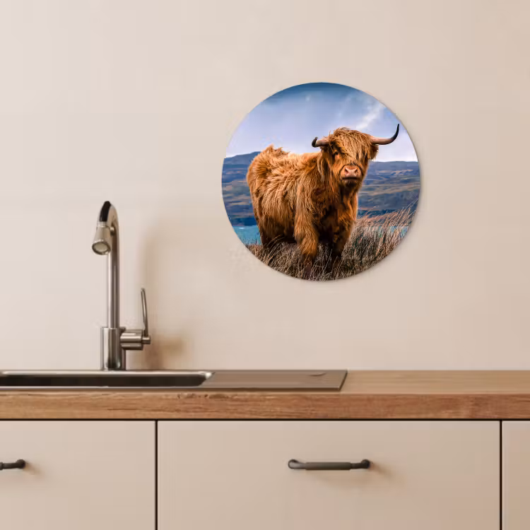 Quadro rotondo - Signore delle Highlands — 4