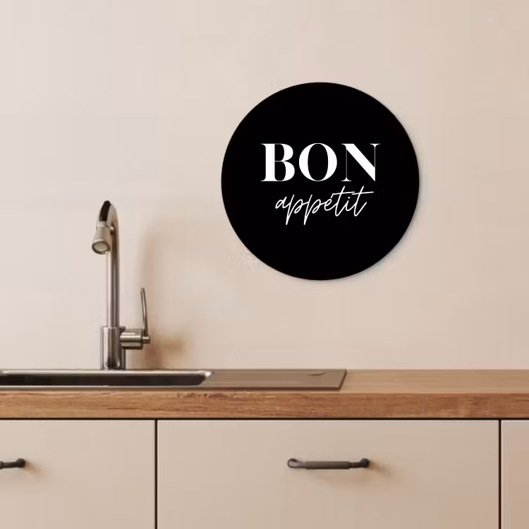 Quadro rotondo - Invito a cena — 4