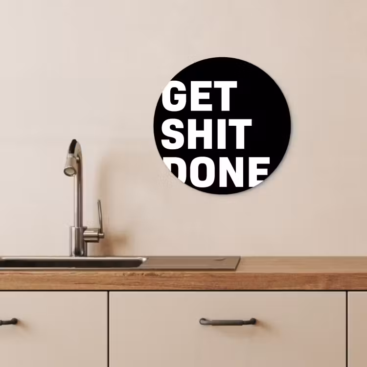 Quadro rotondo - Motivazione non dichiarata — 3