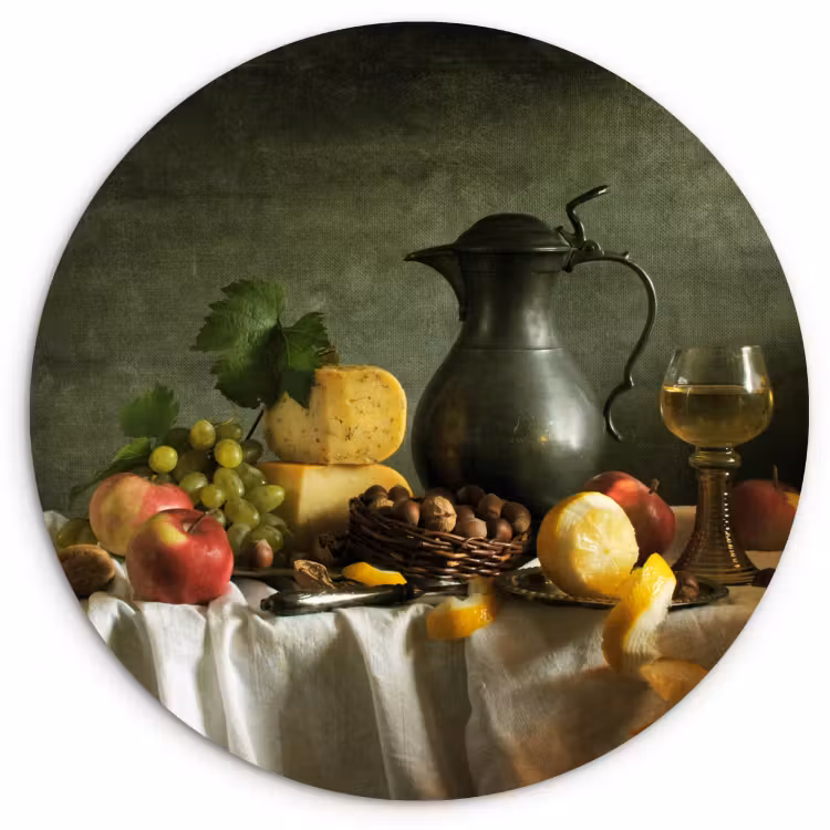 Quadro rotondo - Nostalgia gastronomica — 1