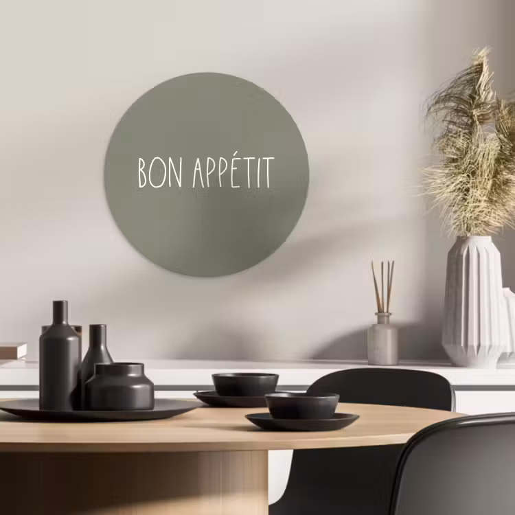 Quadro rotondo - Saluti gastronomici — 2