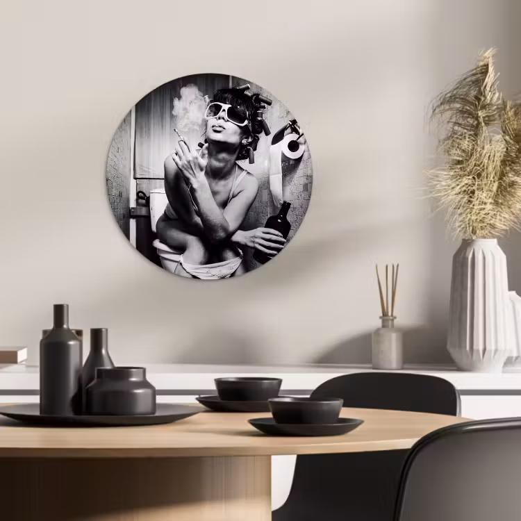 Quadro rotondo - Rompere con stile — 3