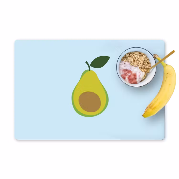Tovagliette - Avocado - Illustrazione - Verde - Frutta — 1