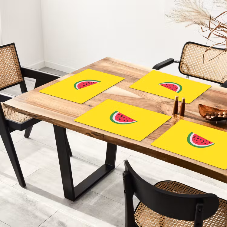 Tovagliette - Frutta - Anguria - Giallo — 4