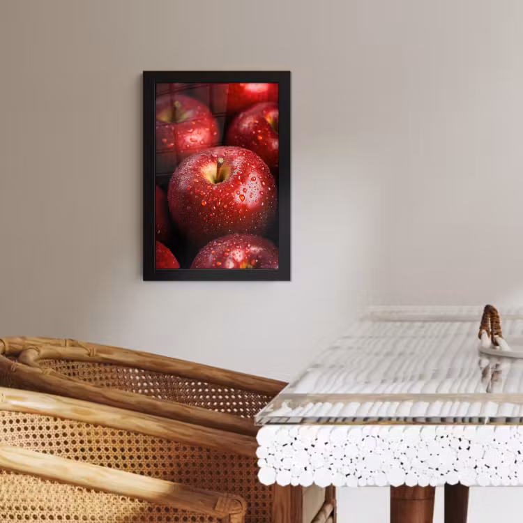 KitchenYeah - Cucina - Cornice per foto - Rosso - Mele - Frutta — 3