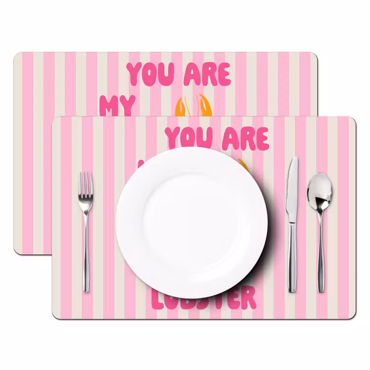 Tovagliette - Aragosta - Amore - San Valentino — 2