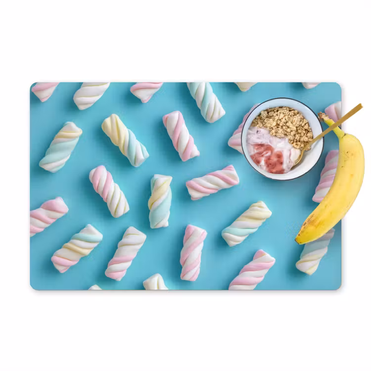 Tovagliette - Bacon - Pastello - Caramelle - Blu — 1