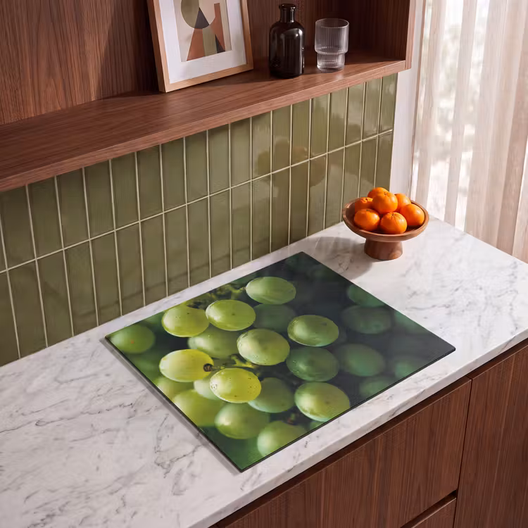 Protezione piano induzione - Uva - Grappolo - Verde — 4