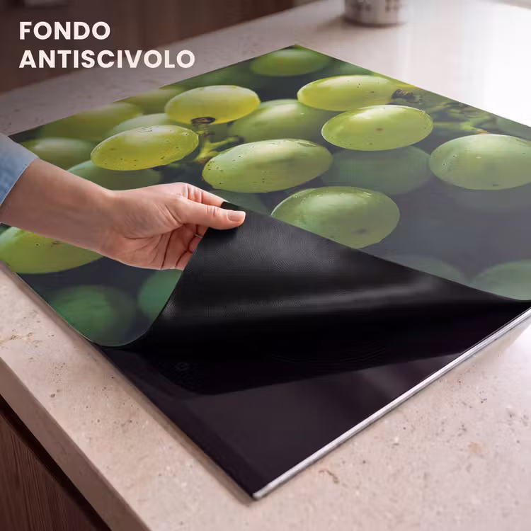 Protezione piano induzione - Uva - Grappolo - Verde — 6