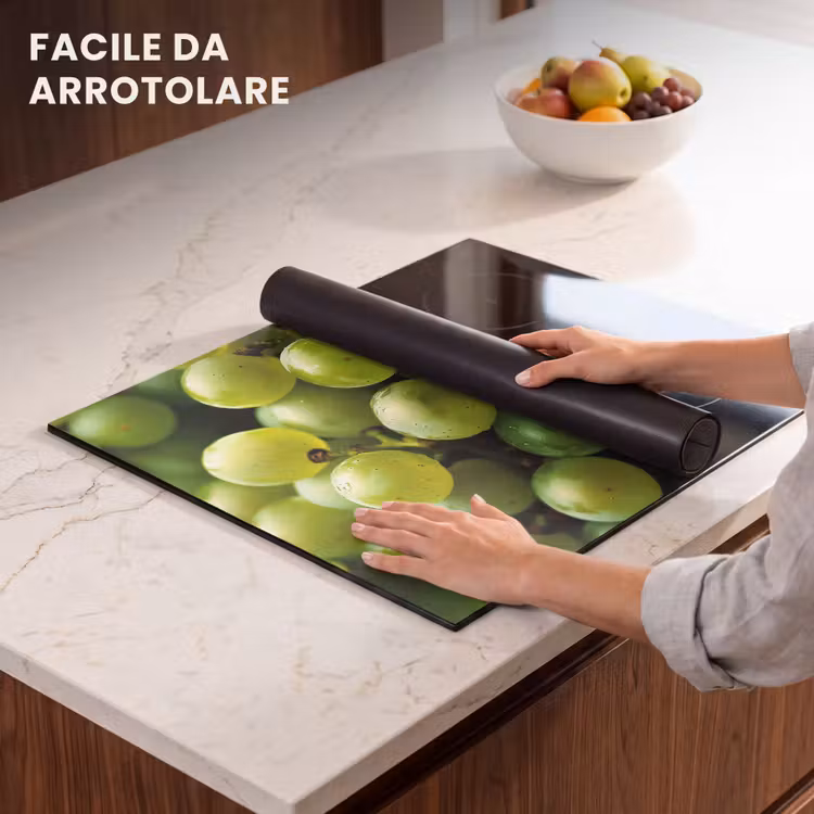 Protezione piano induzione - Uva - Grappolo - Verde — 7