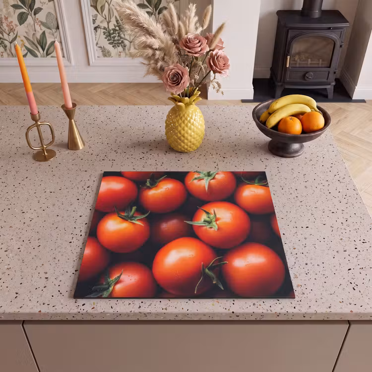 Protezione piano induzione - Verdure - Rosso - Pomodori — 3
