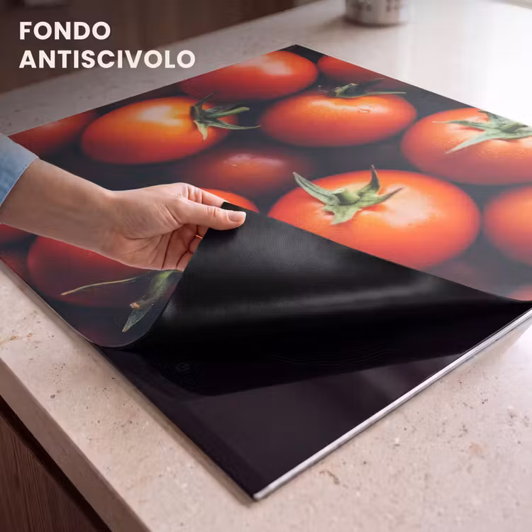 Protezione piano induzione - Verdure - Rosso - Pomodori — 6