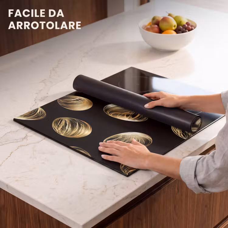 Protezione piano induzione - Uova - Oro - Modello — 7