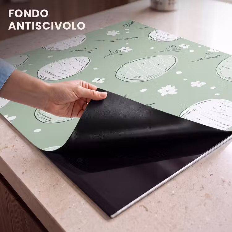 Protezione piano induzione - Verde - Uova - Modello — 6