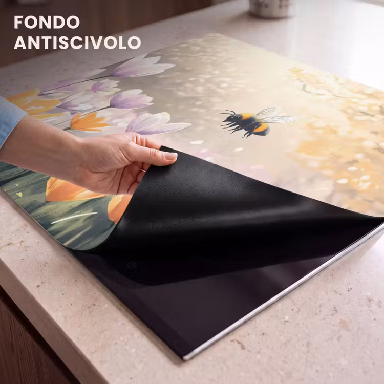 Protezione piano induzione - Violette - ape - luce del sole — 6