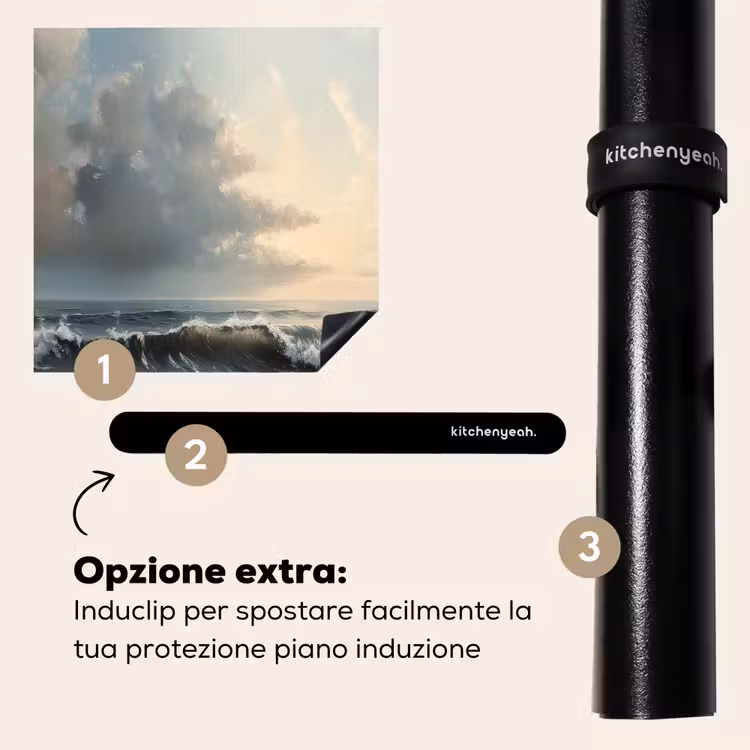 Protezione piano induzione - Spiaggia - Mare - Tramonto — 8