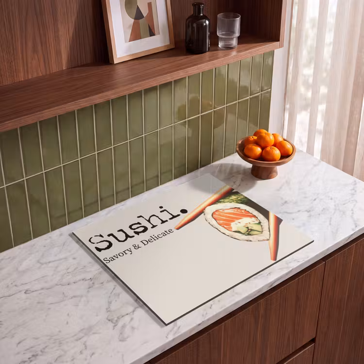 Protezione piano induzione - Sushi - Salmone - Riso - Giapponese — 4