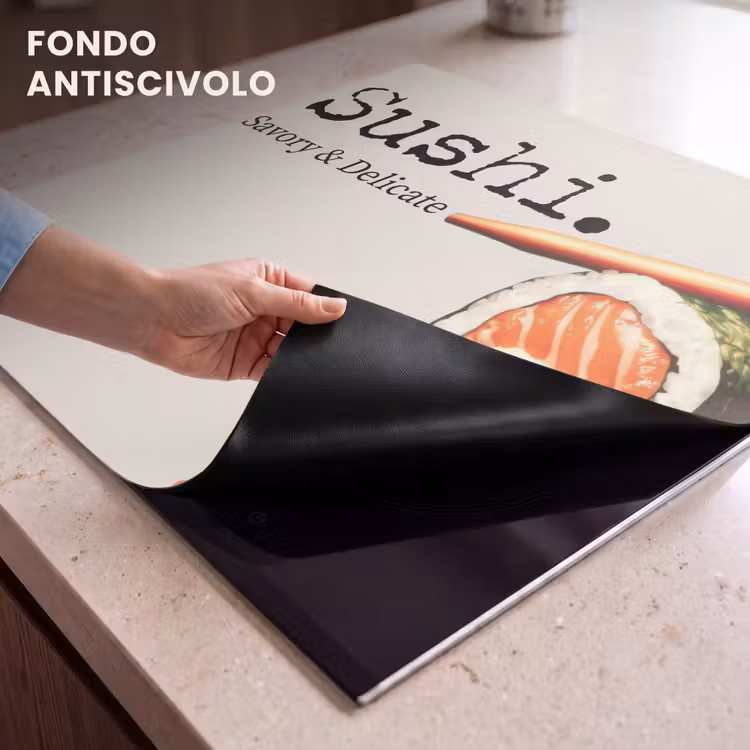 Protezione piano induzione - Sushi - Salmone - Riso - Giapponese — 6