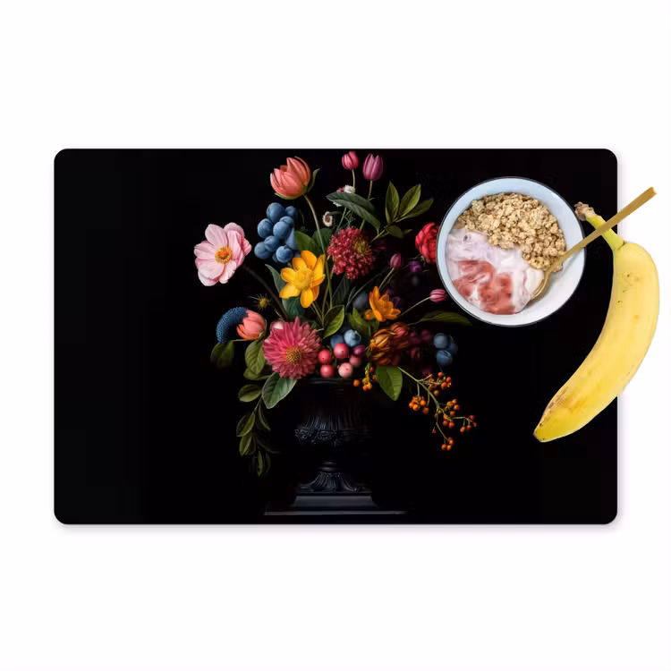 Tovaglietta in vinile - Fiori - Allegro - Vaso — 1