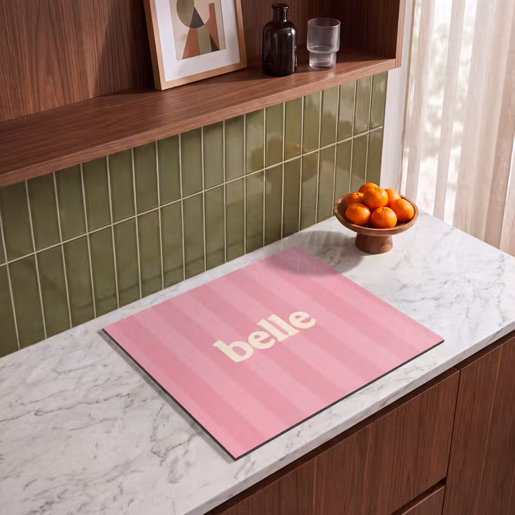 Protezione piano induzione - Rosa - A righe - Belle — 4